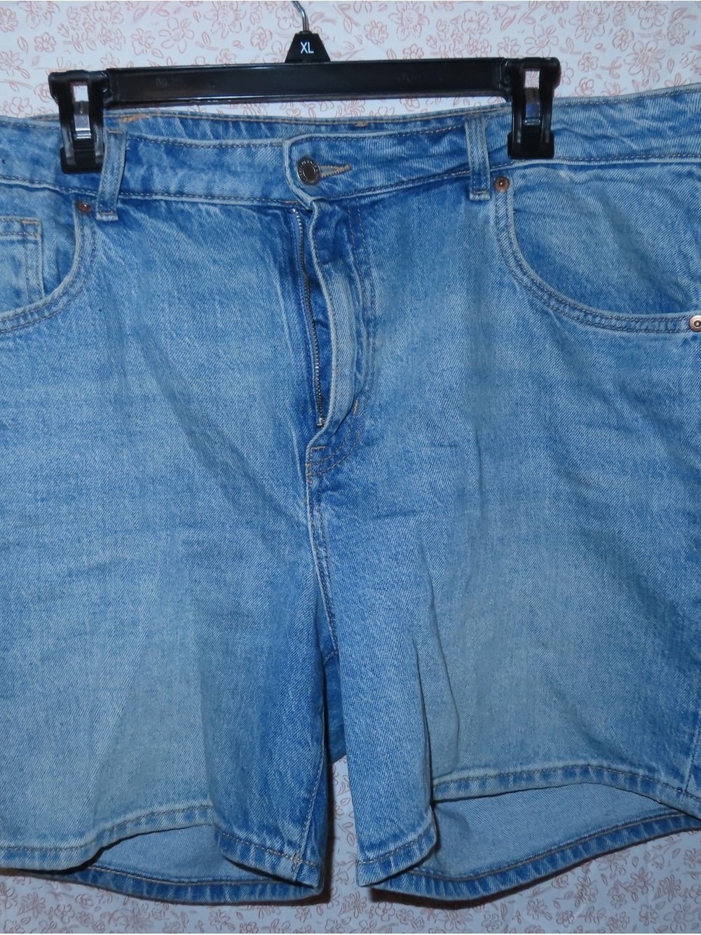 H&M Light Blue Denim Jean Shorts